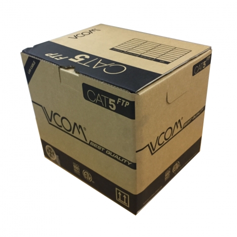 Cáp LAN CAT5E FTP 24AWG 4PRS - PVC (305m) Cáp LAN CAT5E FTP 24AWG 4PRS - PVC (305m)